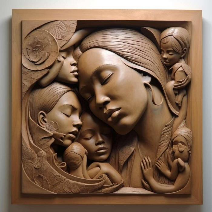 نموذج ثلاثي الأبعاد لآلة CNC 3D Art 